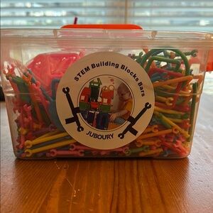 Juboury STEM Building Blocks Bars